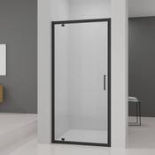 Image i3 Pivot Shower Door With Optional Side Panel - Matt Black