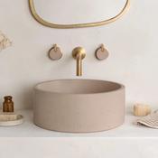 Kast Oska Round Countertop Concrete Basin