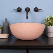 Kast Rena Round Countertop Concrete Basin