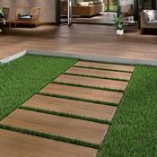 Nordby Brown Wood Effect Porcelain Tile 15x90cm Antislip Matt image