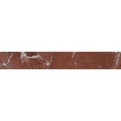 Majestic Rosso Marble Effect Porcelain Tile 10x60cm Satin Matt