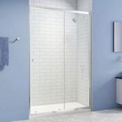 Merlyn EASY Sliding Shower Door In Recess - Chrome image