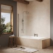 Merlyn MB1 Single Curved Bath Screen 800x1500mm