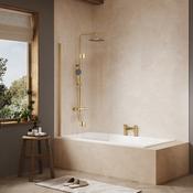 Merlyn MB7 Two-Panel Hinged Colour Bath Screen 900x1500mm