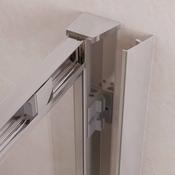 Profile Cover for Oslo Shower Door Chrome - Pair