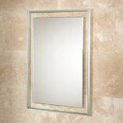 HiB Georgia Framed Rectangular Bathroom Mirror - 70x50cm