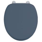 Burlington Traditional Toilet Seat With Chrome Soft Close Hinges image
