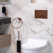 Deluxe Calacatta Oro Marble Effect Porcelain Tile 60x120cm Matt