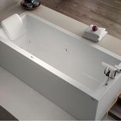 Jacuzzi® Energy Whirlpool Bath with Front Panel, Hydromassage &amp; Underwater Light