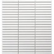 Linea Bianco Kit-Kat Wall &amp; Floor Mosaic Tile 30x29cm Matt image