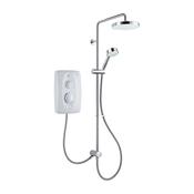 Mira Jump Dual Mains Fed Electric Shower 10.8kW - White