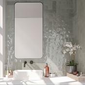 Nolita Gris Porcelain Wall Tile 6.5x20cm Glossy