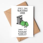 A Rubbish Birthday Card | 