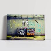 Banksy Life is Short | Design Gaff | Ireland image