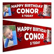Spider-Man Birthday Banner |  image
