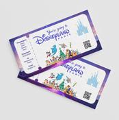 Fake Disneyland Tickets | Design Gaff | Ireland