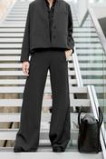 Ania Schierholt - Pull Up Classic Black Trouser image