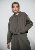 Luje - Blaze Pleated Bomber Jacket image