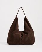 Depeche - Suede Shopper In Chocolate image