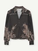 Gustav - Brown Paisley Blouse image
