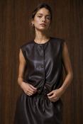 Jane Lushka - Clare Eco Leather Vest image