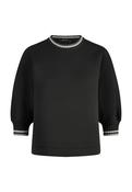 Marc Aurel - Black Ribbed Top image