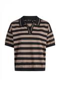 Marc Aurel - Polo Gold Stripe Shirt image