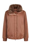 Marc Aurel - Rosewood FauxFur Jacket image
