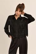 Molly Bracken - Black Embroidered Blouse image