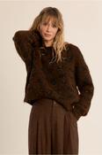 Molly Bracken - Chocolate Brown Glitz Knit