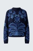 Oui - Blue Pattern Jumper image