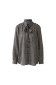 Oui - Check Bow Blouse image