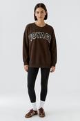 Oui - Mulch Text Sweater