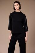 Peruzzi - Funnel Neck Seam Top