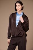 Peruzzi - Satin Blouse Jacket