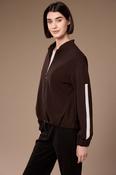 Peruzzi - Stripe Blouson Jacket