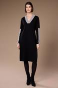 Peruzzi - Two Tone VNeck Dress image