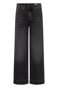 Raffaello Rossi- Miru 6/8 Authentic Stretch Dark Grey Denim image