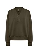 Soya Concept - Banu Zip Forest Green Blouse image