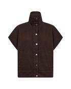 Soya Concept - Vagna Chocolate Waistcoat image
