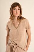 Molly Bracken - Gold Trim T-Shirt