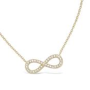 Infinity Gold filled pendent image