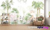 Cute Animals Wall Graphics image