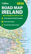 2026 Collins Road Map of Ireland : Clear and Detailed Folded Map of Ireland