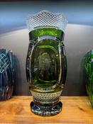 Green Celtic Flame Lily Vase