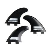 Bulldog Moulded Twin Tab Thruster Fins - Set of 3 image
