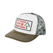 Rhythm Tropical Camo Trucker Cap