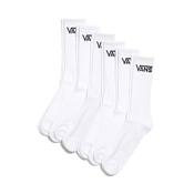 Vans Classic Crew White Socks - 6 Pack image