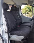 RENAULT TRAFIC 2006 - 2014 HEAVY DUTY SEAT COVERS image