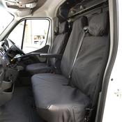 OPEL MOVANO 2010 - 2022 HEAVY DUTY SEAT COVERS 1 Pc Bench image